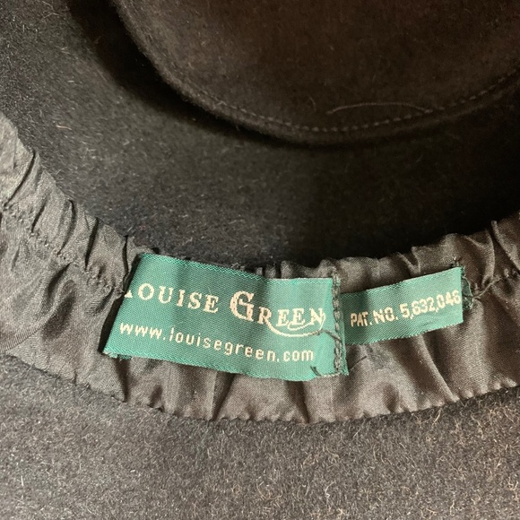 Vintage Louise Green Millinery Co. felt hat size OS main image 9